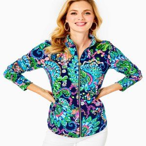Lilly Pulitzer - Take Me To The Sea - UPF 50 Leona Top